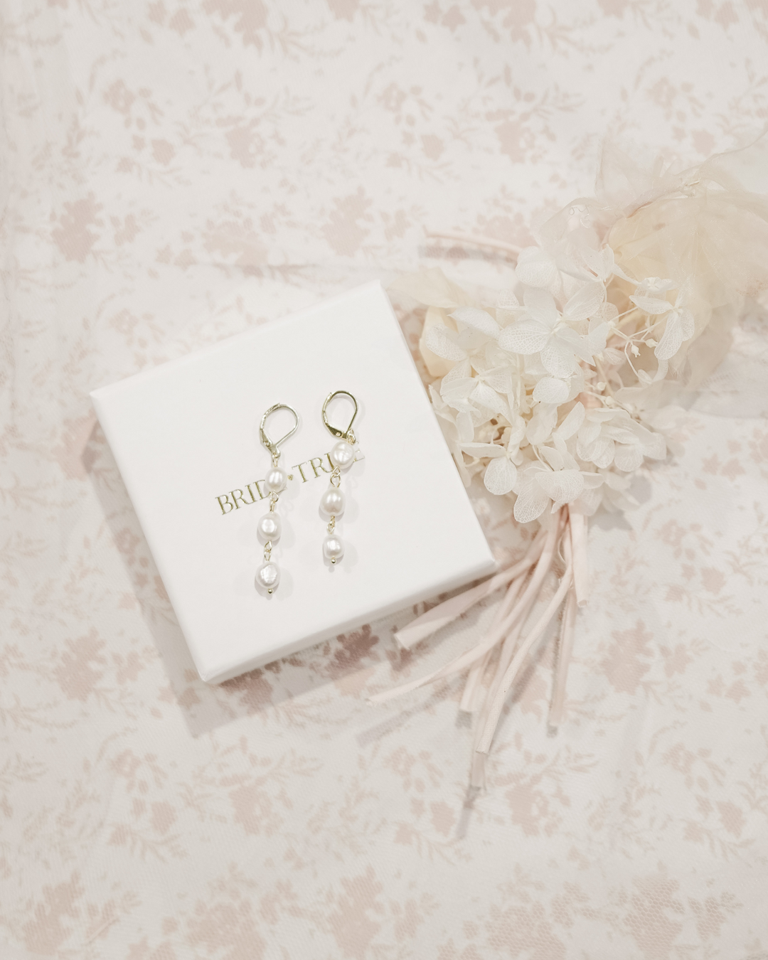 Amelia Pearl Drop Earrings