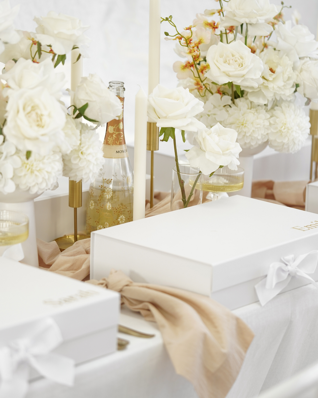 White Personalised Gift Box