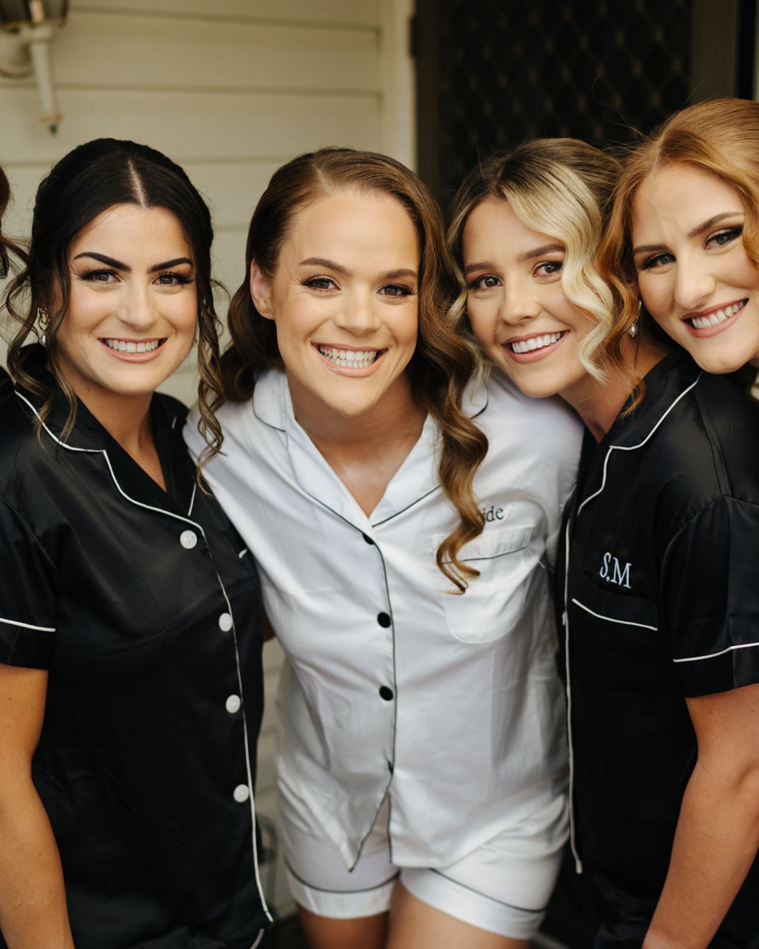 Bridesmaid Pyjamas - Black