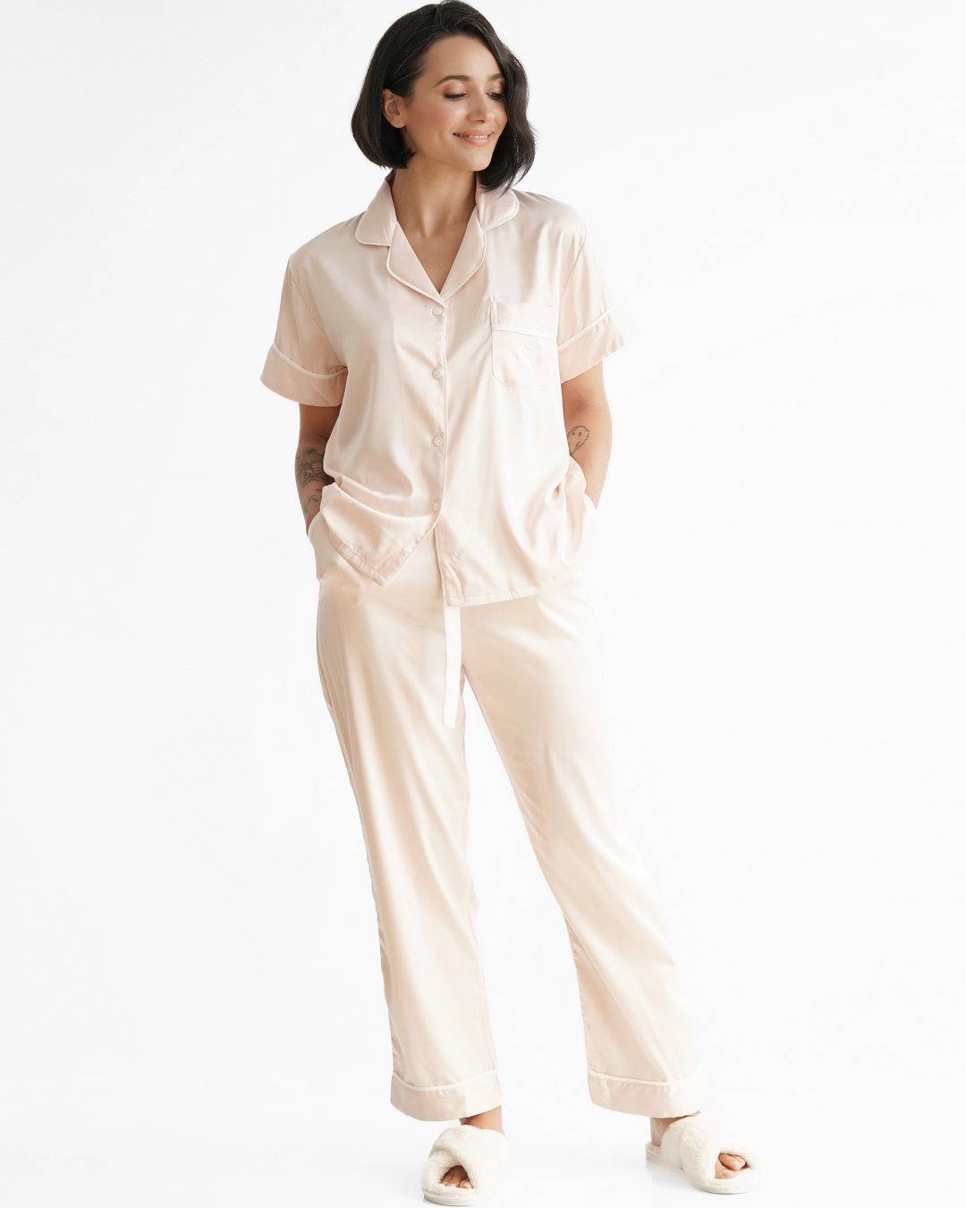 Ava Short Sleeve and Pants Pyjamas