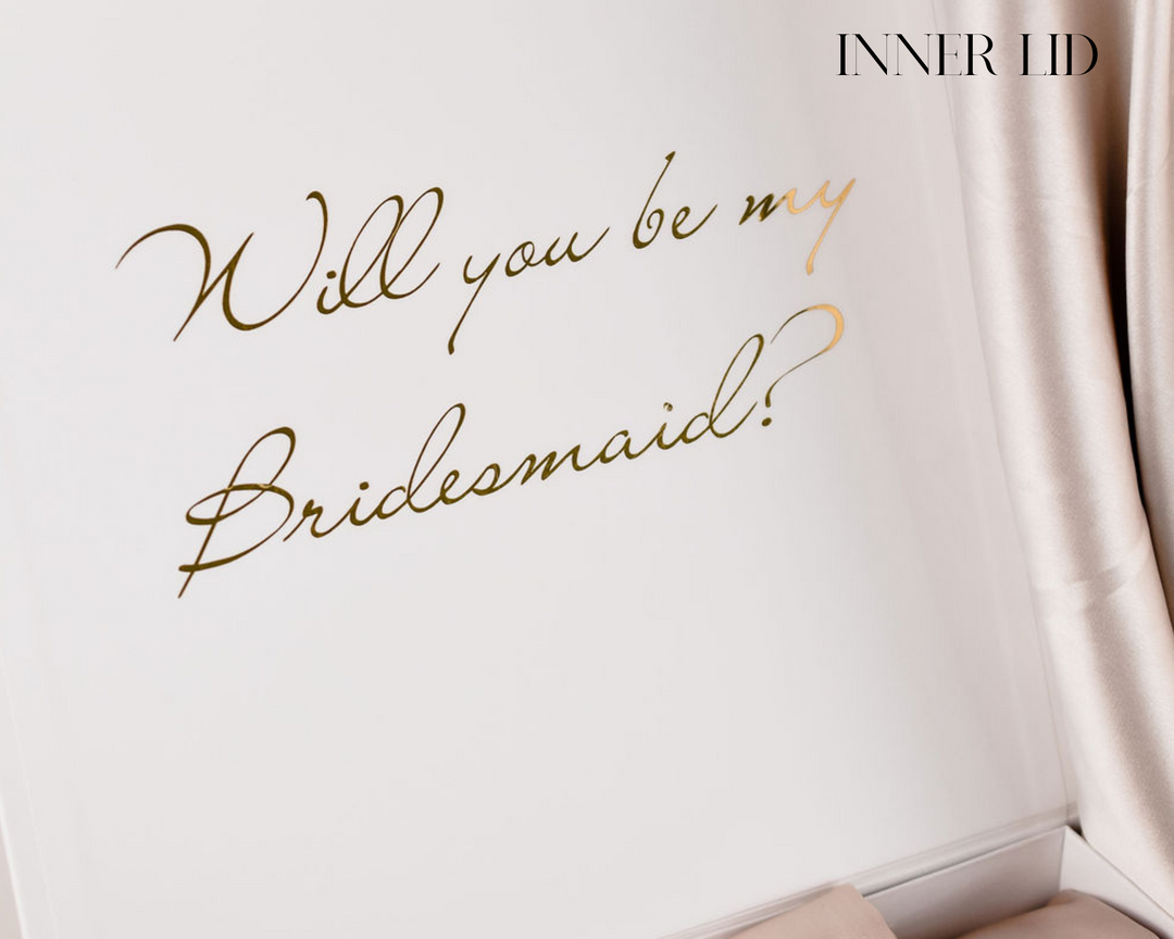 Getting Ready Bridesmaid Box - Classic Satin Embroidered Robe