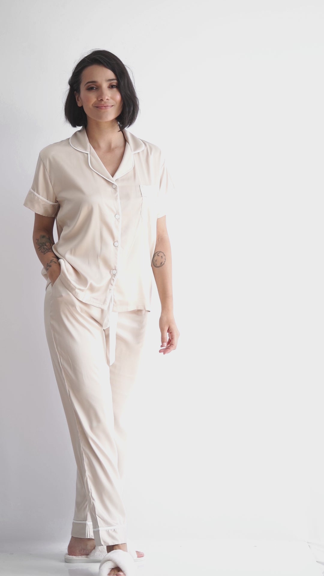 Ava Pyjamas- White