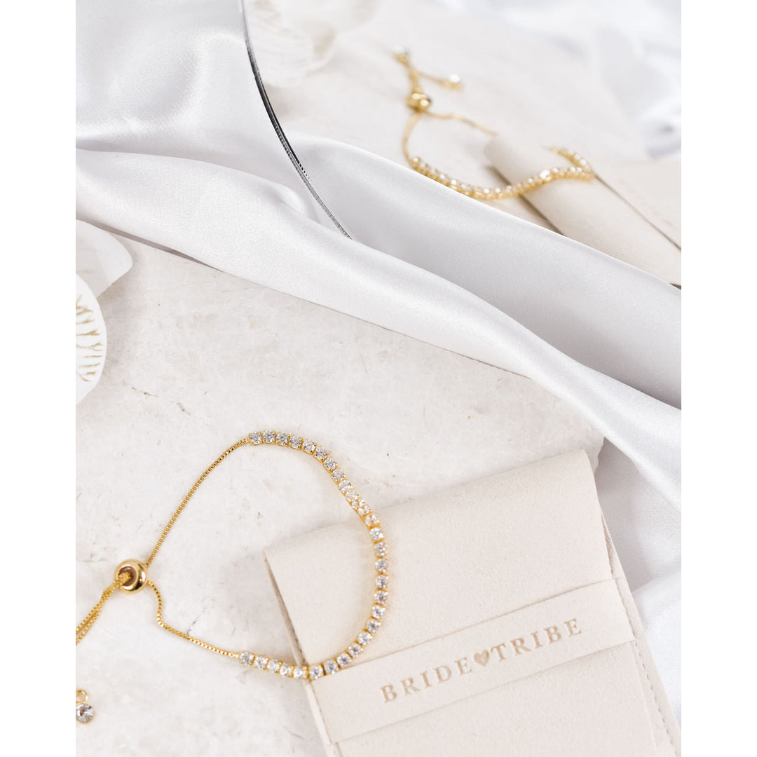 Gold Tennis Bracelet