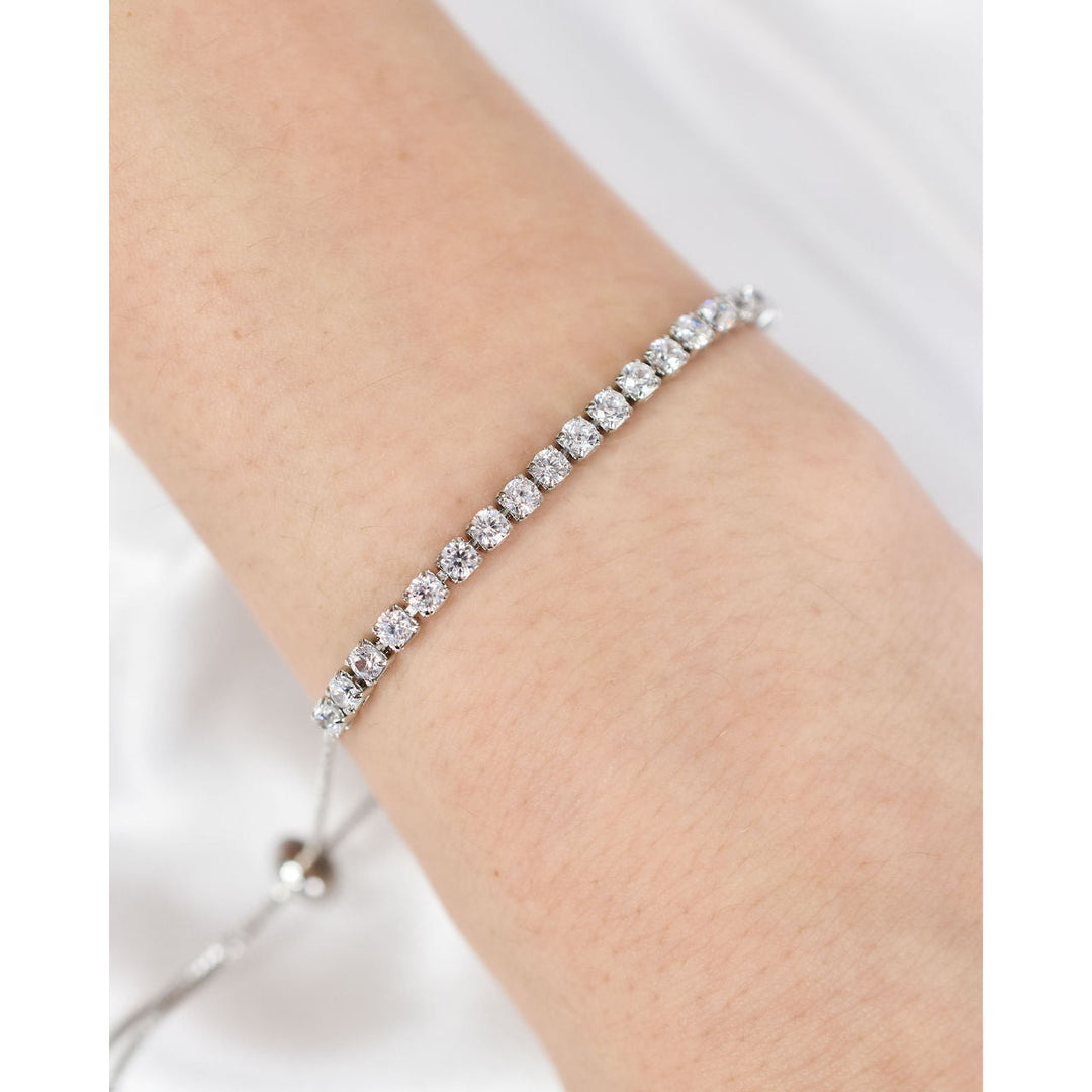 Silver Tennis Bracelet