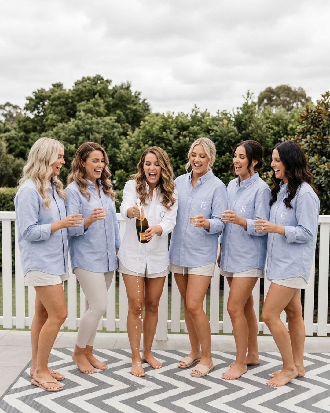 Bridesmaid Button Up Shirts