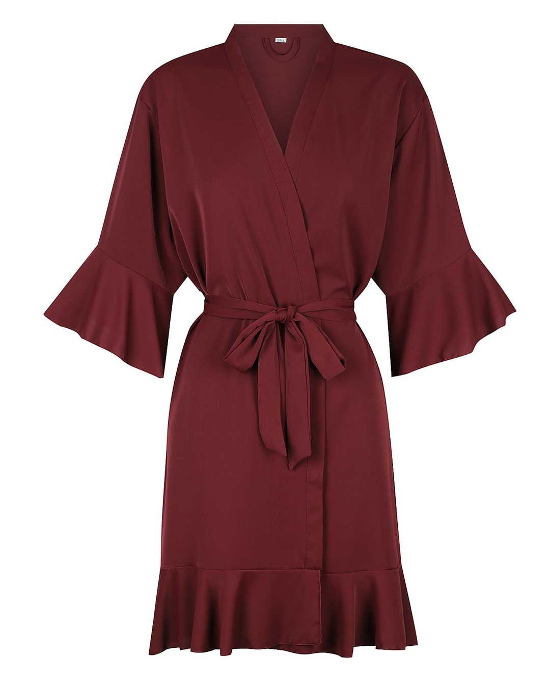 Ruffle Hemmed Bridesmaid Robe