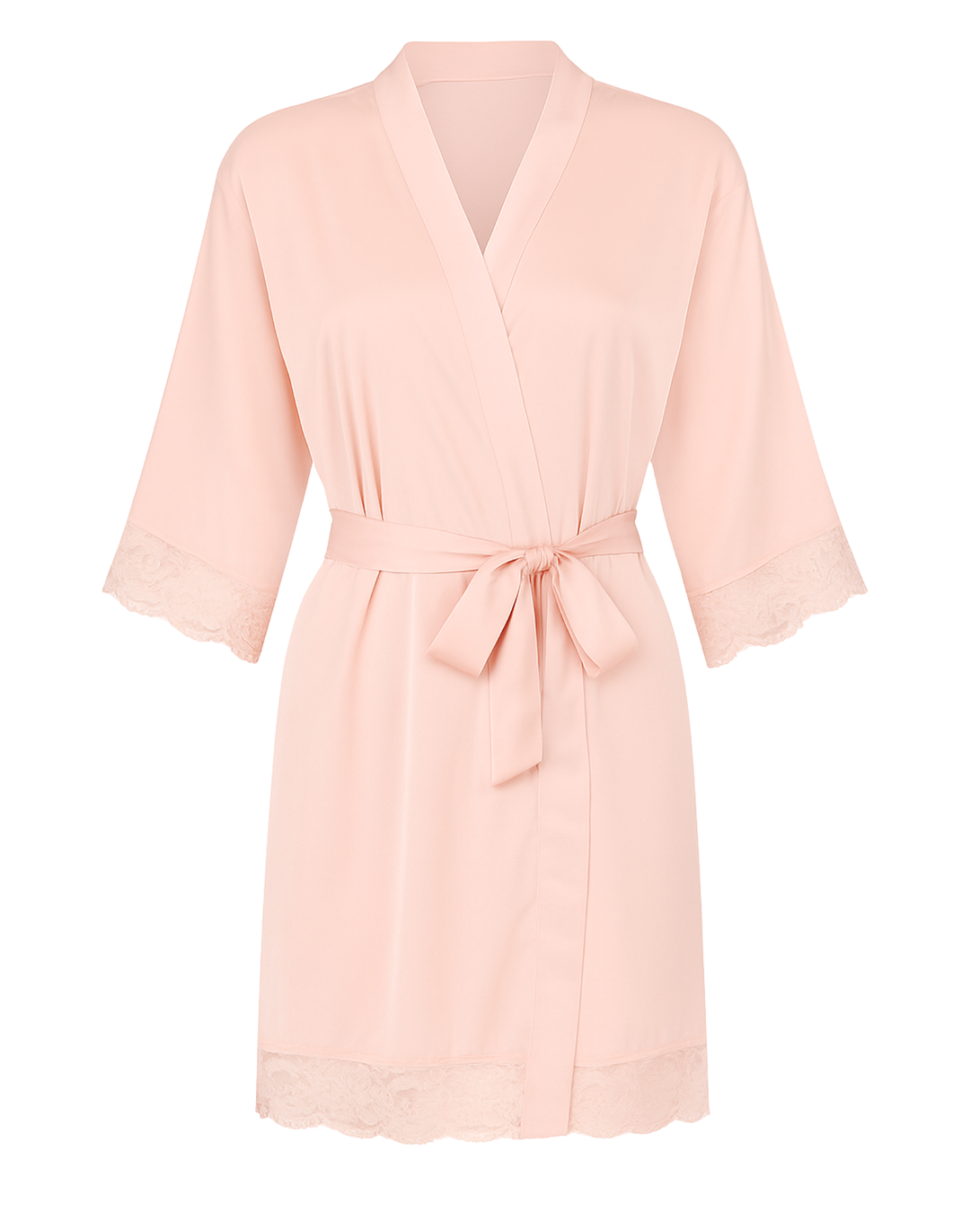 Love Lace Robe - Blush