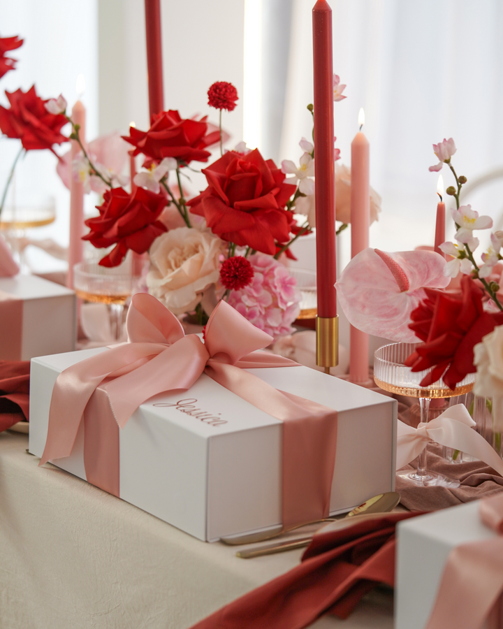 Getting ready Bridesmaid Box - Short Sleeve and Shorts Pyjamas