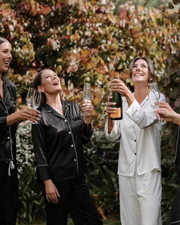 Winter Bride and Bridesmaid Pyjamas