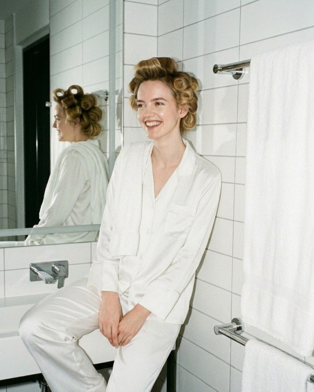 Winter Bride and Bridesmaid Pyjamas