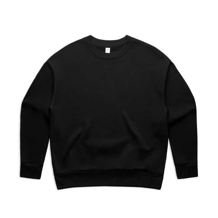 Personalised embroidered hens party crew jumper in Black
