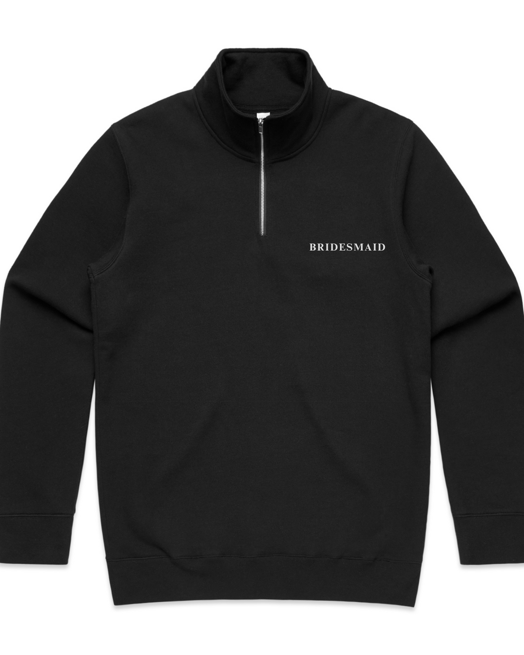 Getting ready bridal party quarter zip crew - Various Colours