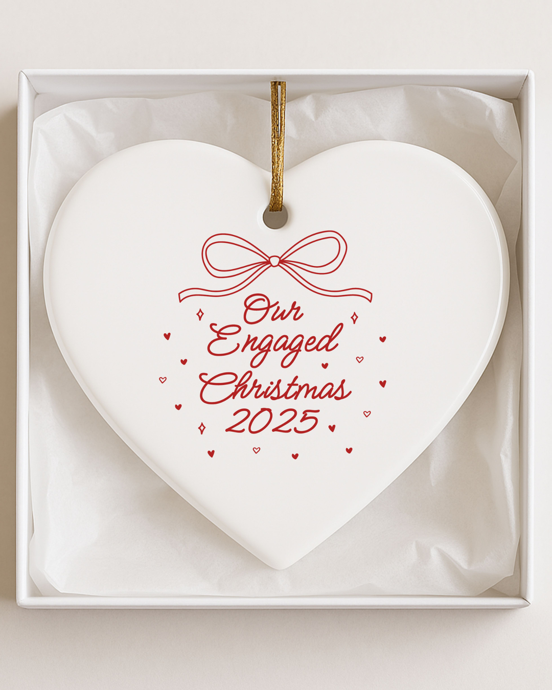 Our Engaged Christmas 2025 Ornament