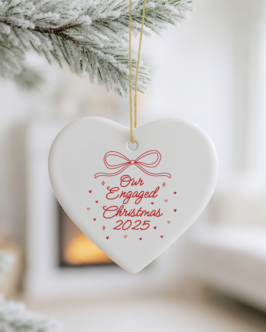 Our Engaged Christmas 2025 Ornament