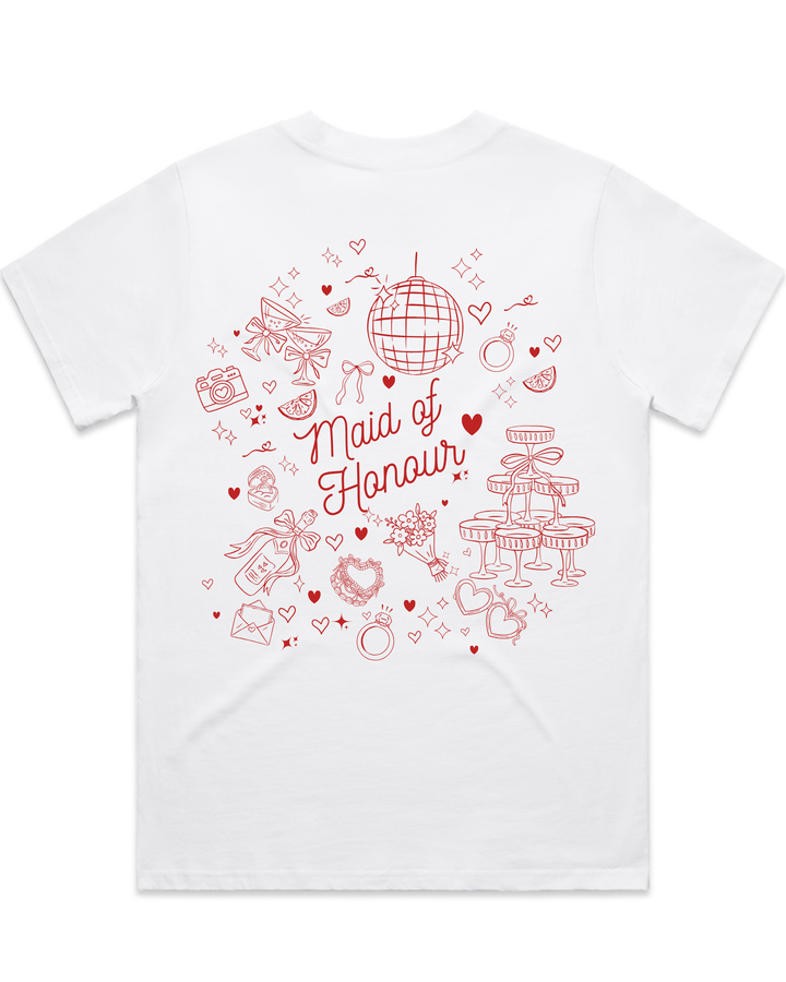 The Love Edit Tee - Berry