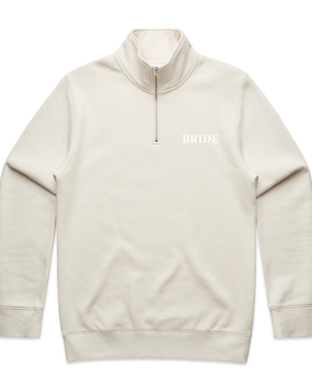 Getting ready bridal party quarter zip crew - Various Colours