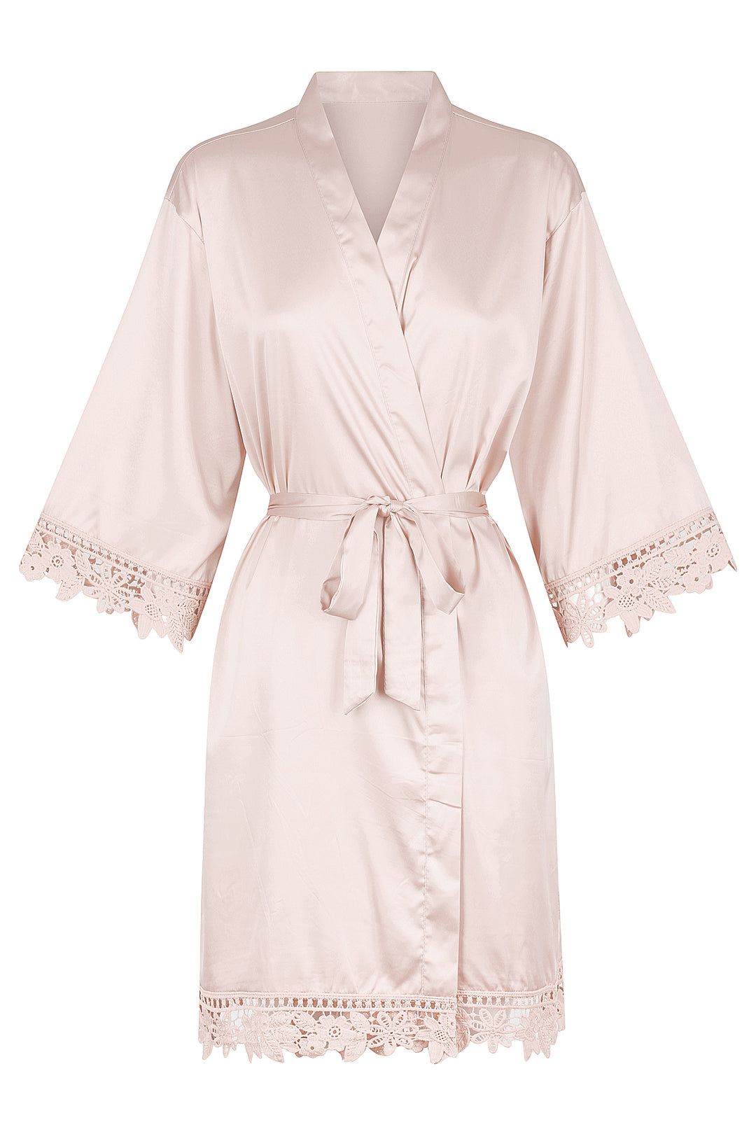 Rosie Lace Robe - Blush