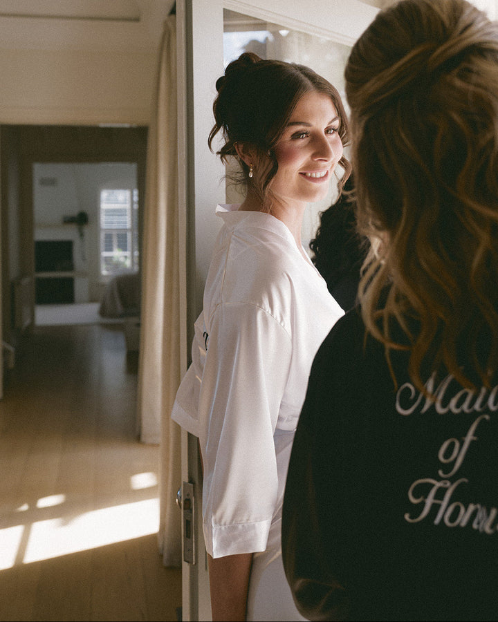 Classic Satin Bridesmaid Robes