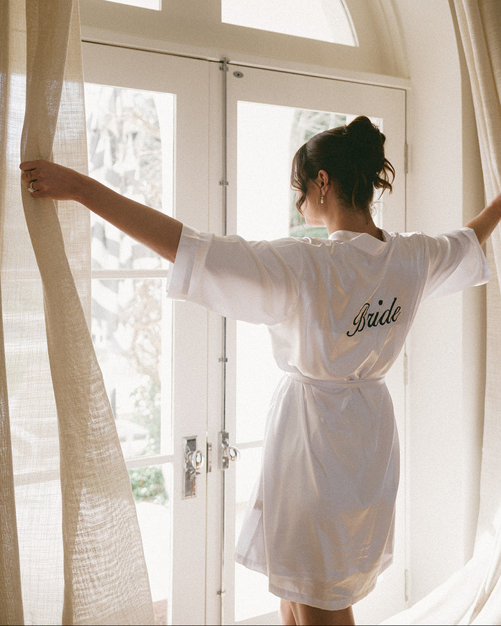 Classic Satin Bridesmaid Robes