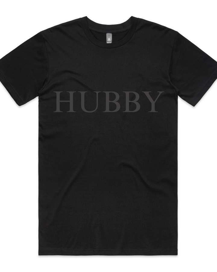 Hubby Loungewear T-Shirt| Gift for Husband on Wedding Day – Bride Tribes