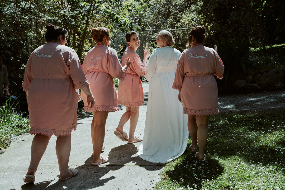 Love Lace Robe - Black