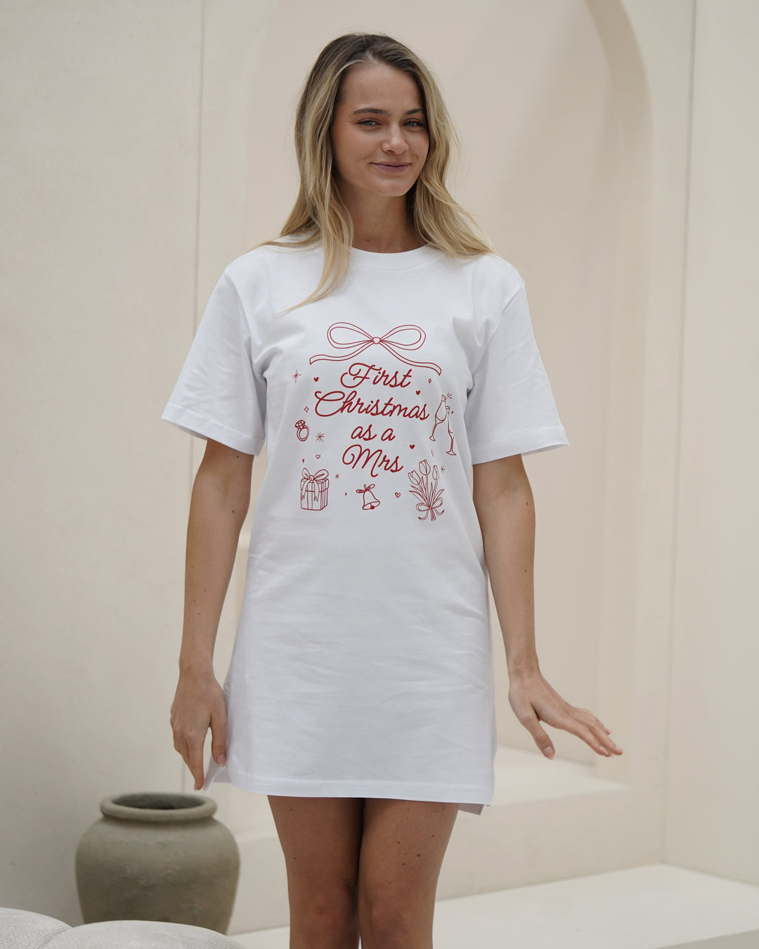 First Christmas As A Mrs Sleepshirt