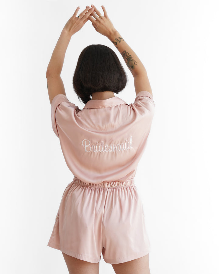 Kara Satin Bridesmaid Pyjamas