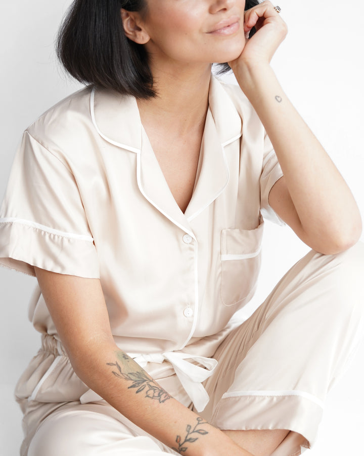 Ava Short Sleeve and Pants Pyjamas