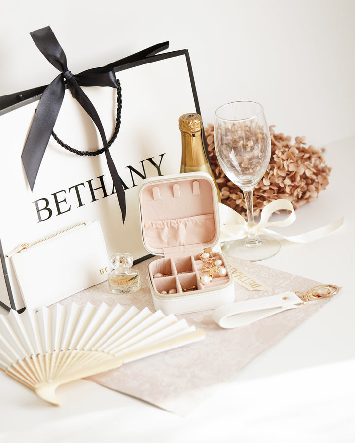 black and White Personalised Gift Bag