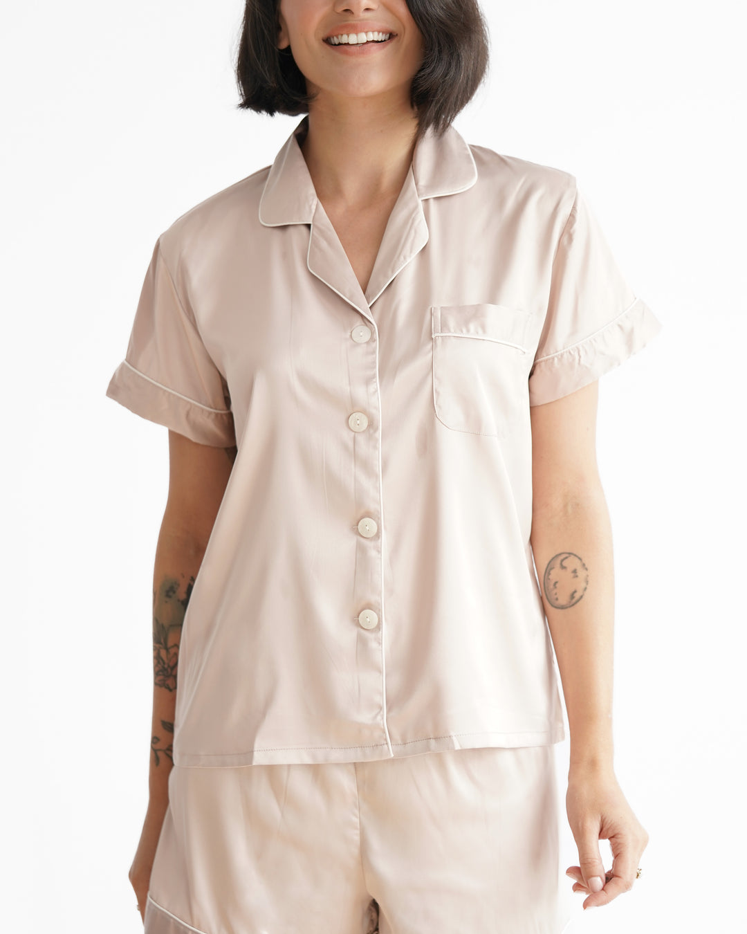 Bridesmaid Pyjamas - Oyster ( Perfectly Imperfect)