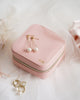 Personalised Jewellery Case - Blush