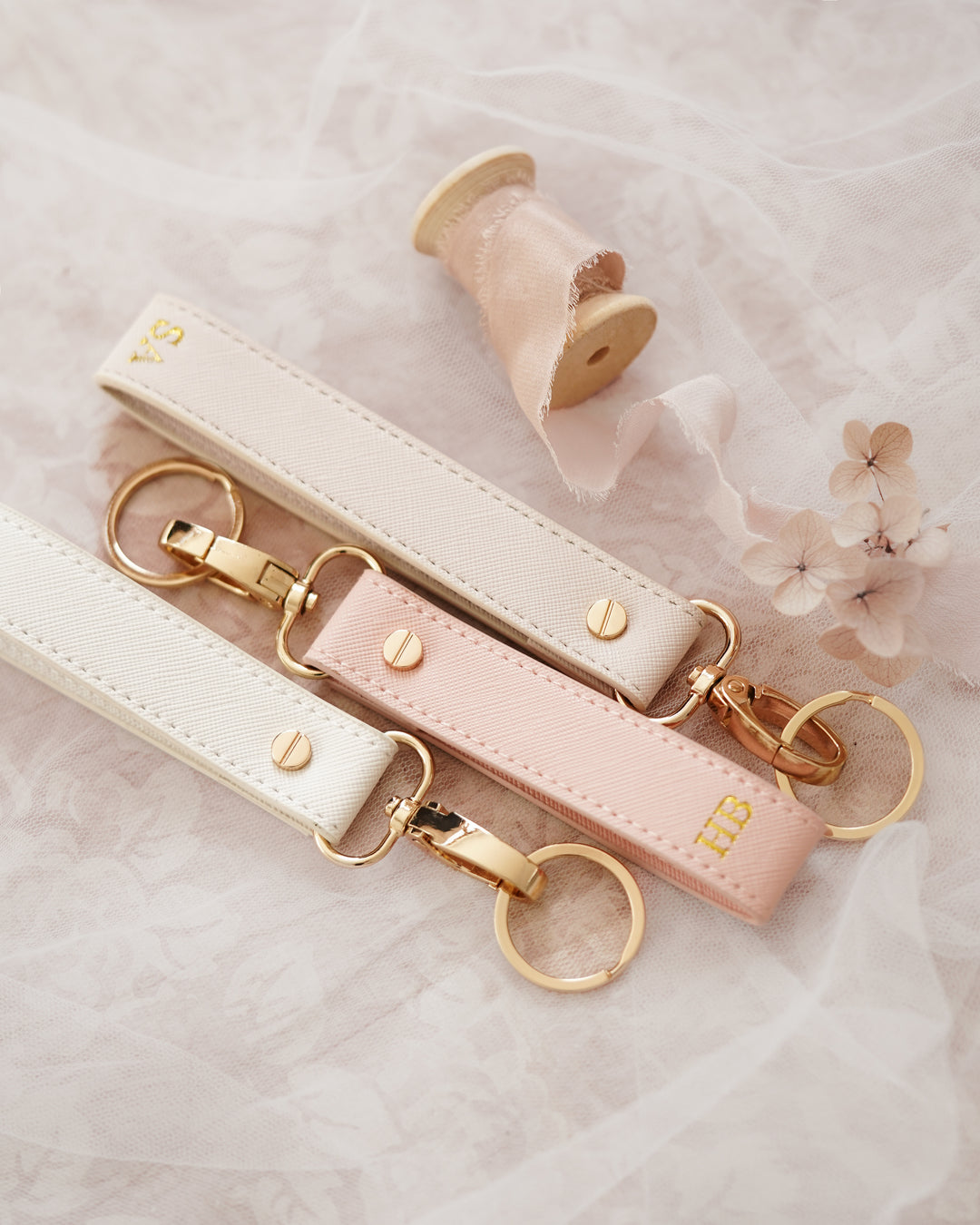 Personalised Wristlet - Blush