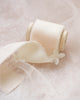 Ivory satin ribbon