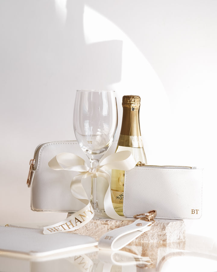 Personalised Clutch - Oatmeal