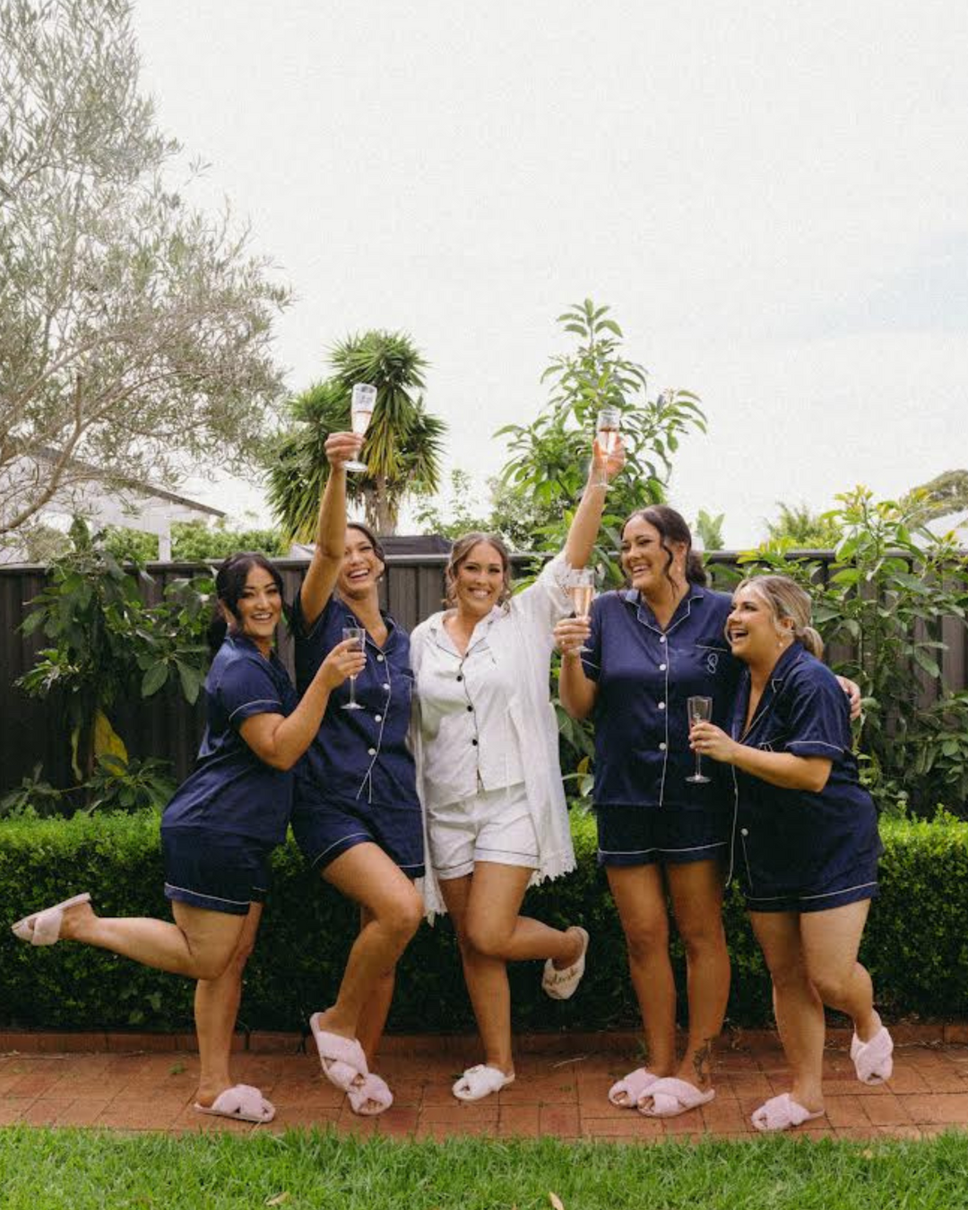 Bridesmaid Pyjamas - Navy
