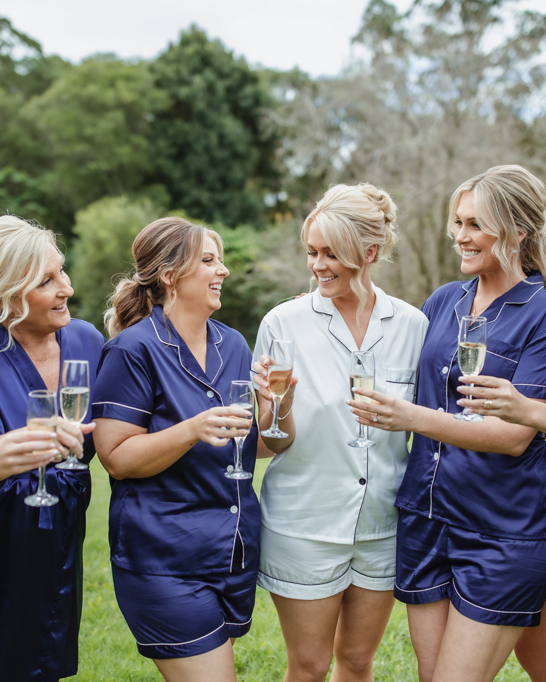 Bridesmaid Pyjamas - Navy