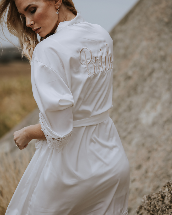 Classic Satin Bridesmaid Robes