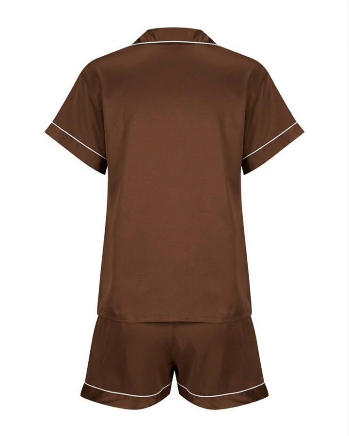 Bridesmaid Pyjamas - Espresso