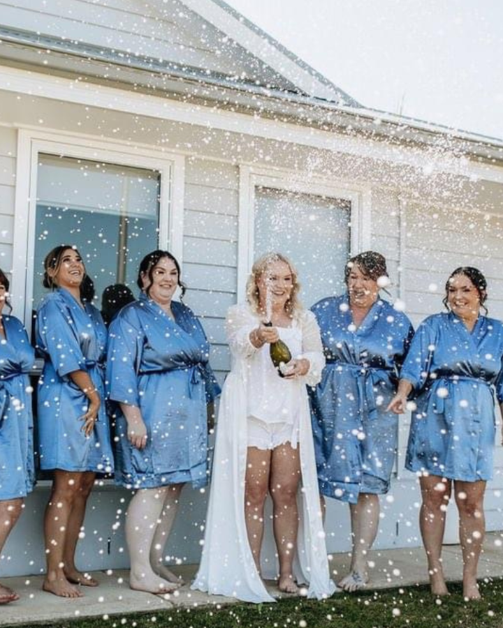 Classic Satin Bridesmaid Robes