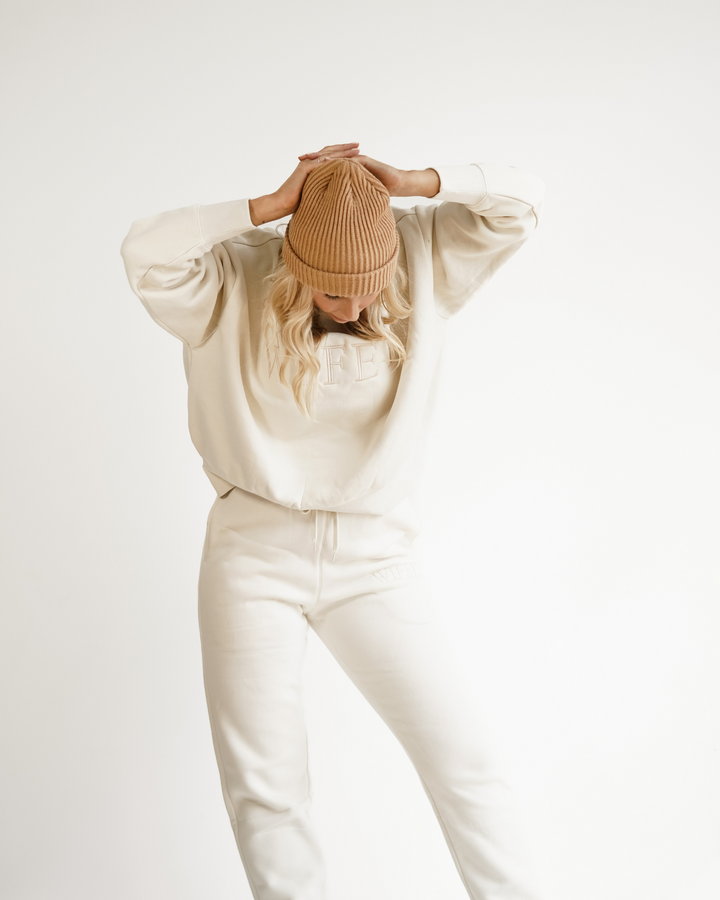 Bride Loungewear Pants - ECRU