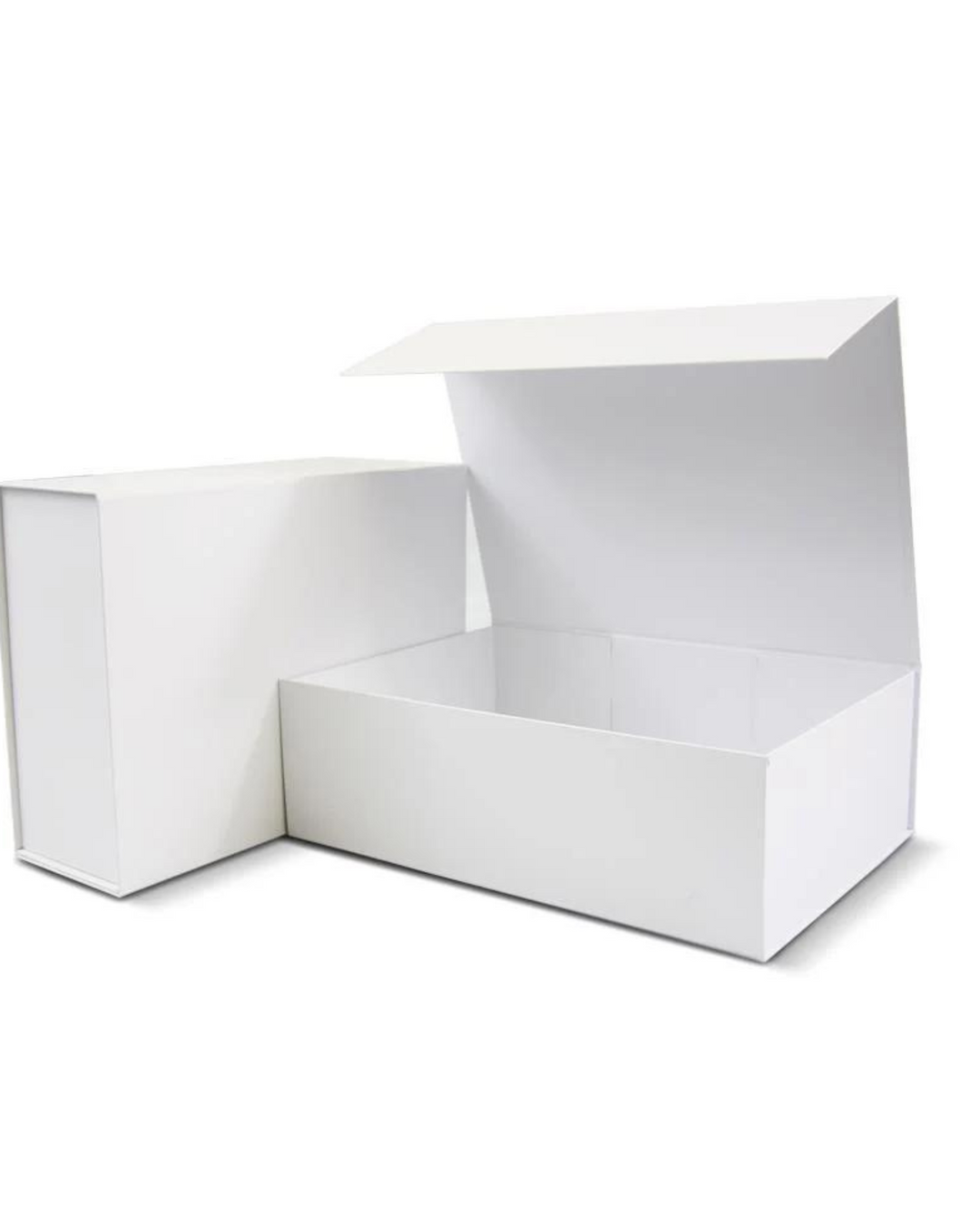 3 x White Magnetic Gift Box Without Ribbon