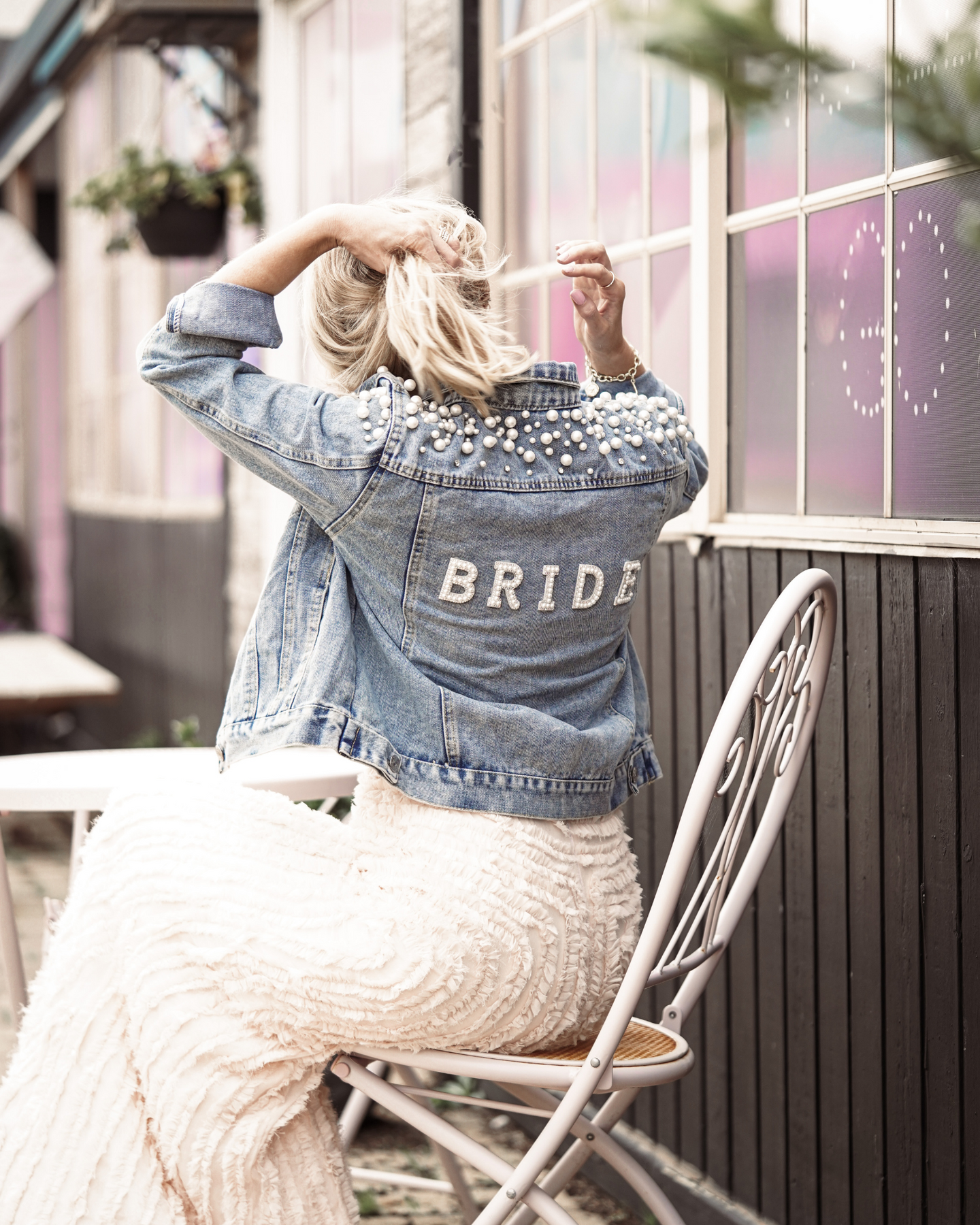 Pearl Deluxe Embellished Bride Jacket Bride Tribes