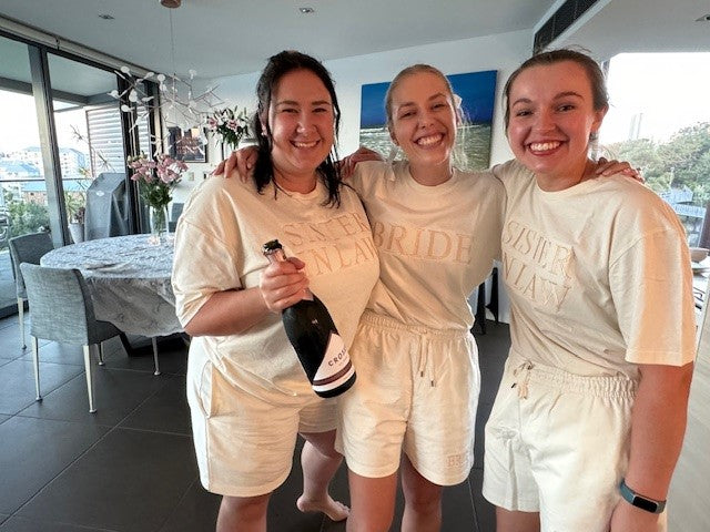 Bride T-Shirt and Short Loungewear Set