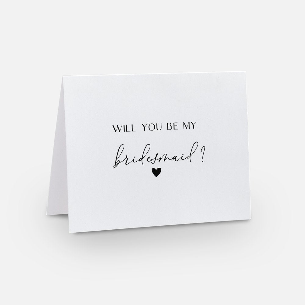 Linen Proposal Card and Thank you Cards