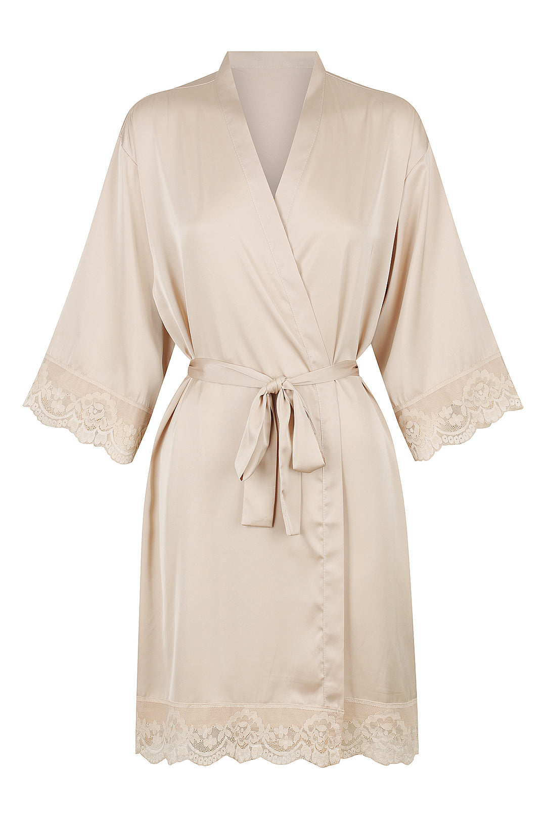 Love Lace Robe - Oyster