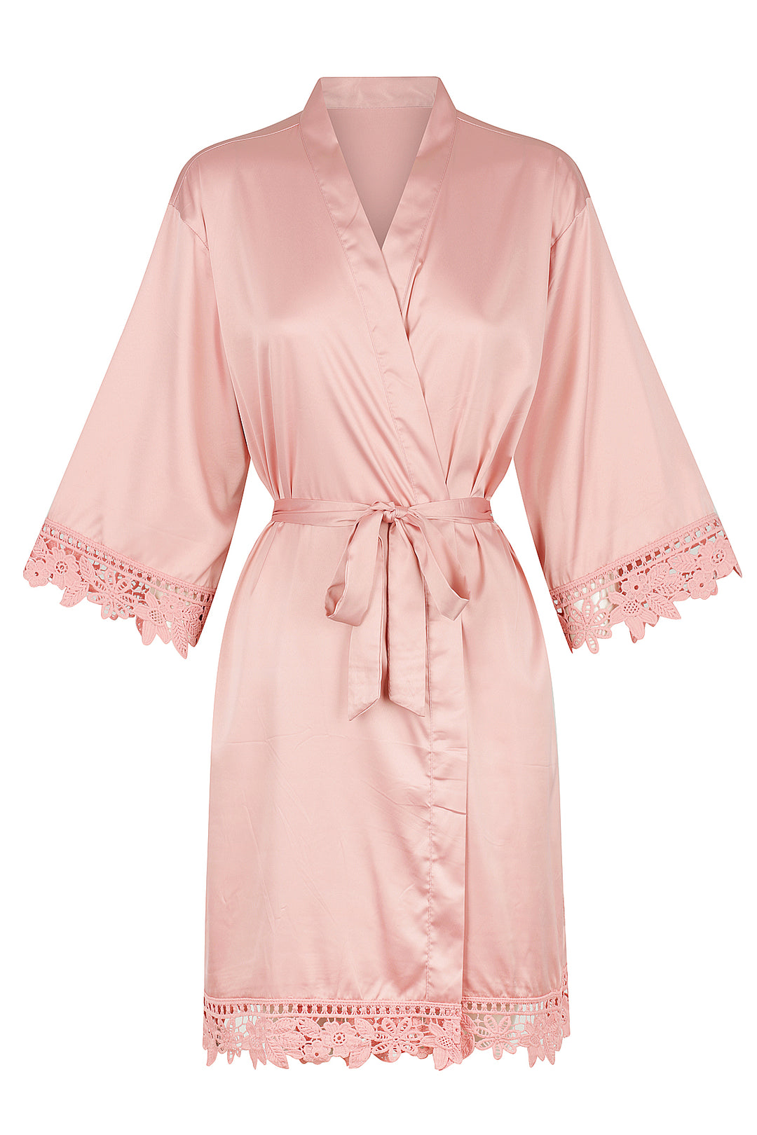 Rosie Lace Robe - Blush