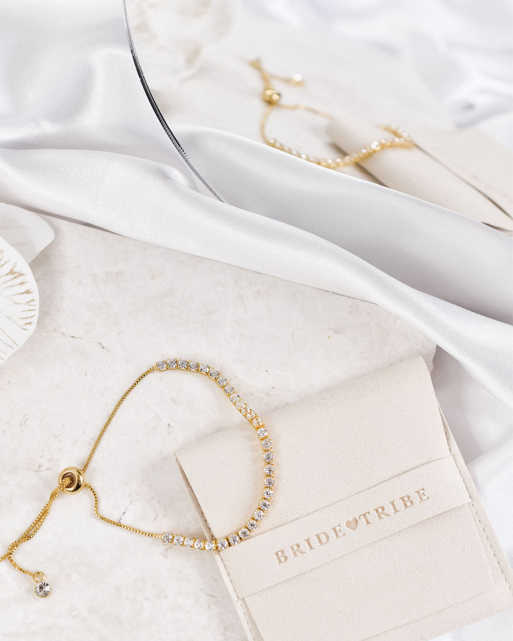 Gold Tennis Bracelet