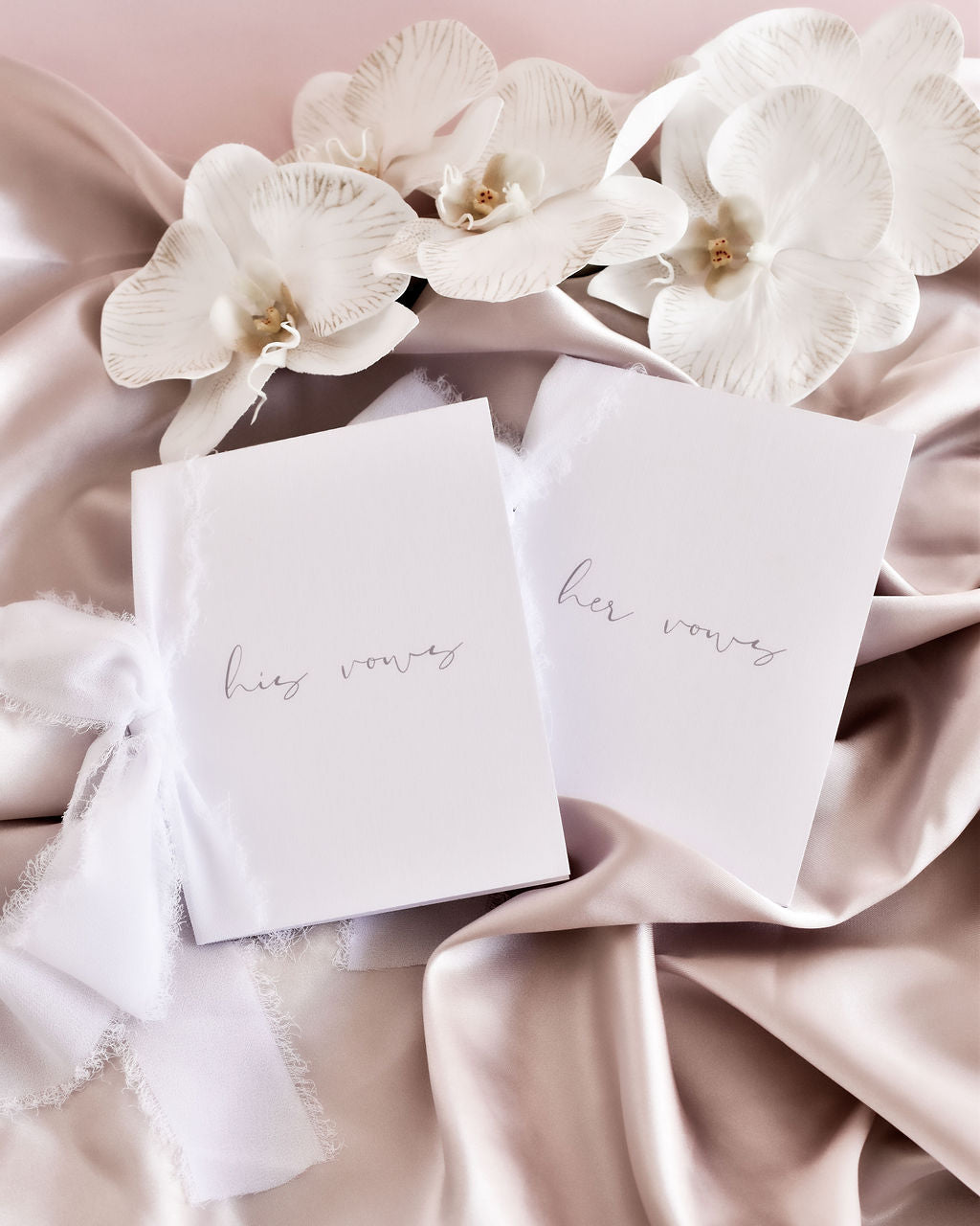 Linen Vow cards