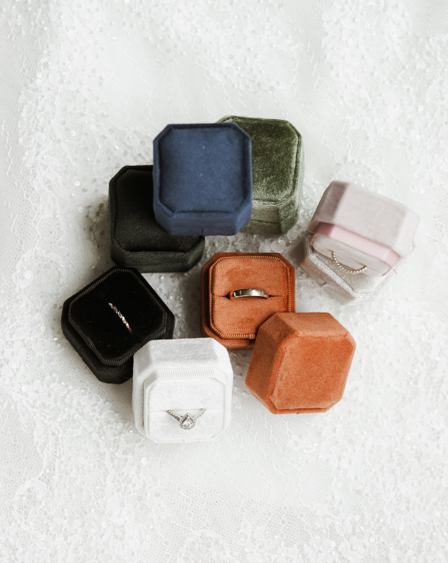 Luxe Velvet Ring Box