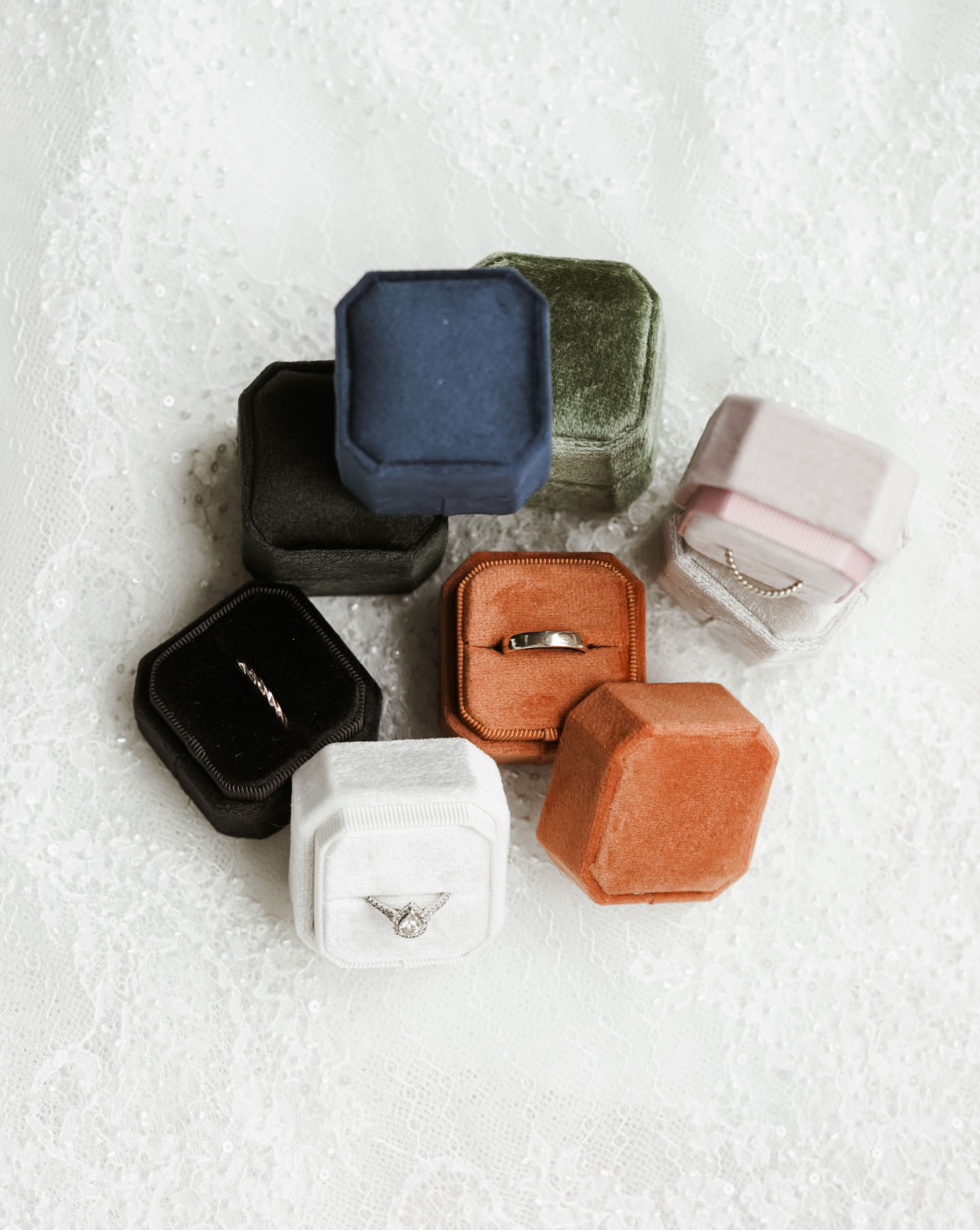 Velvet ring box wholesale deals